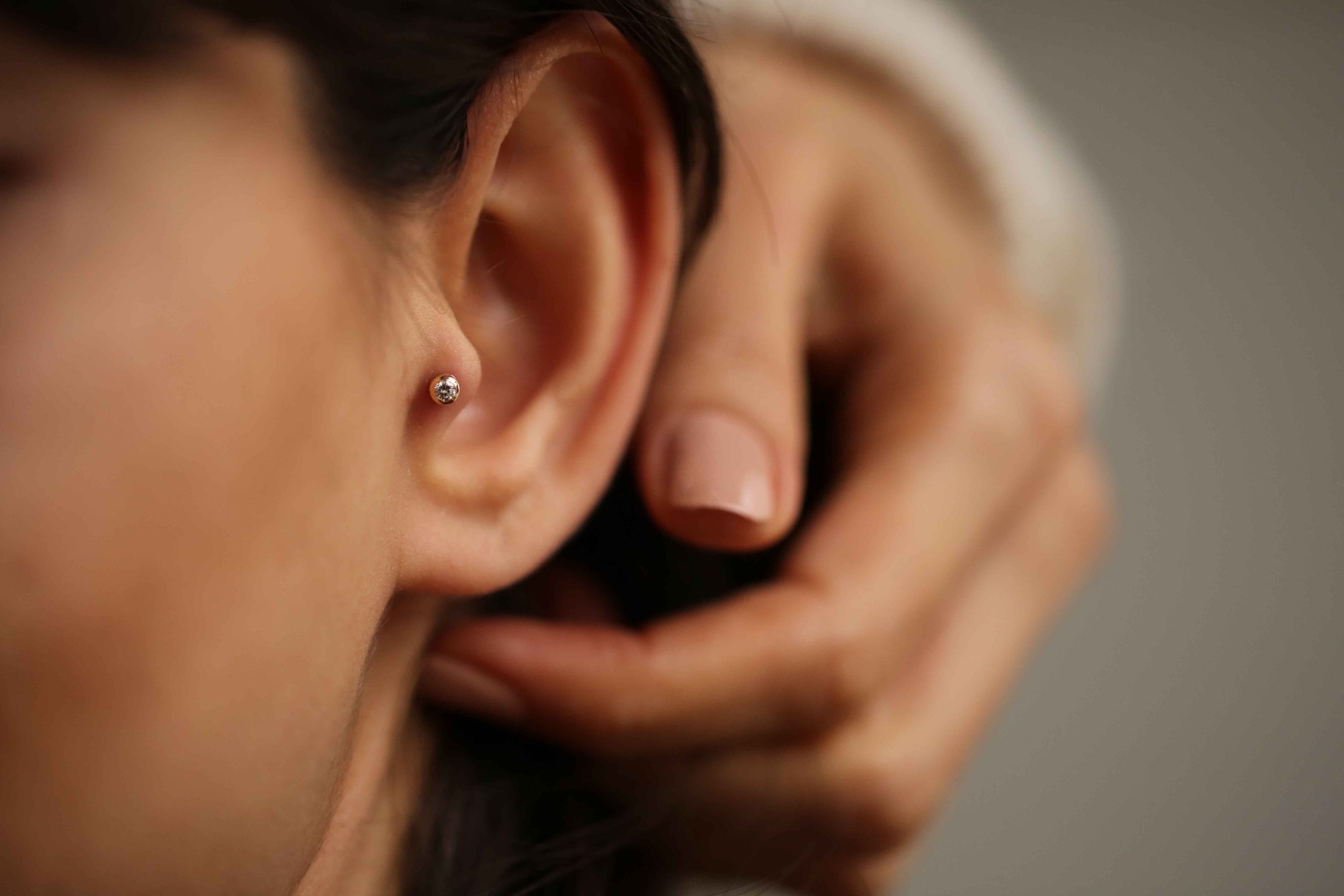 Single Stone Piercing