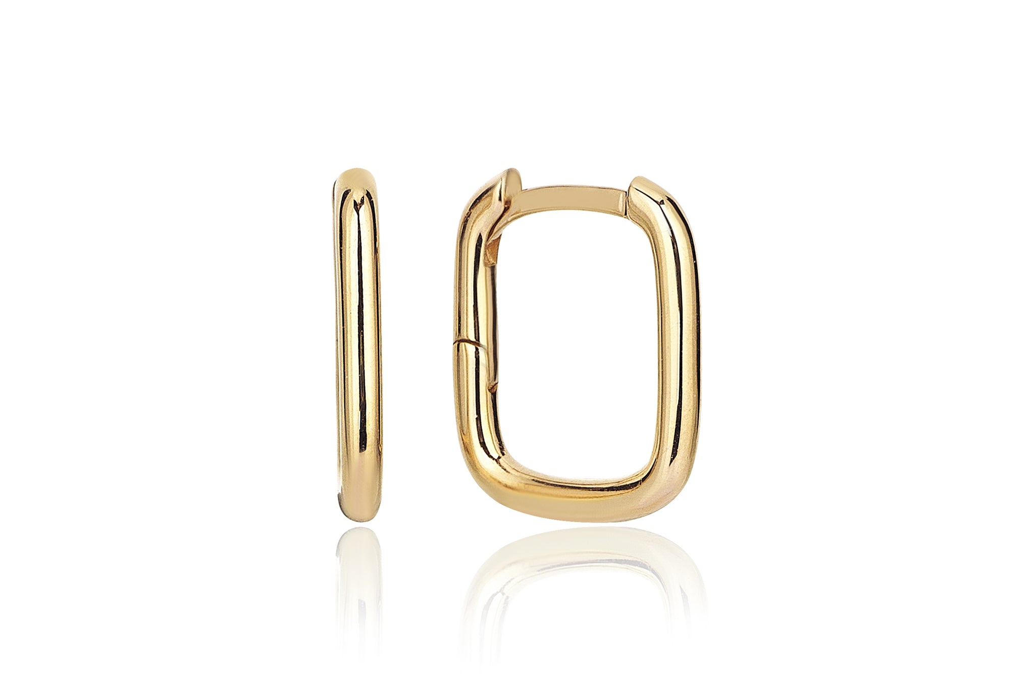 Mini Rectangle Earrings