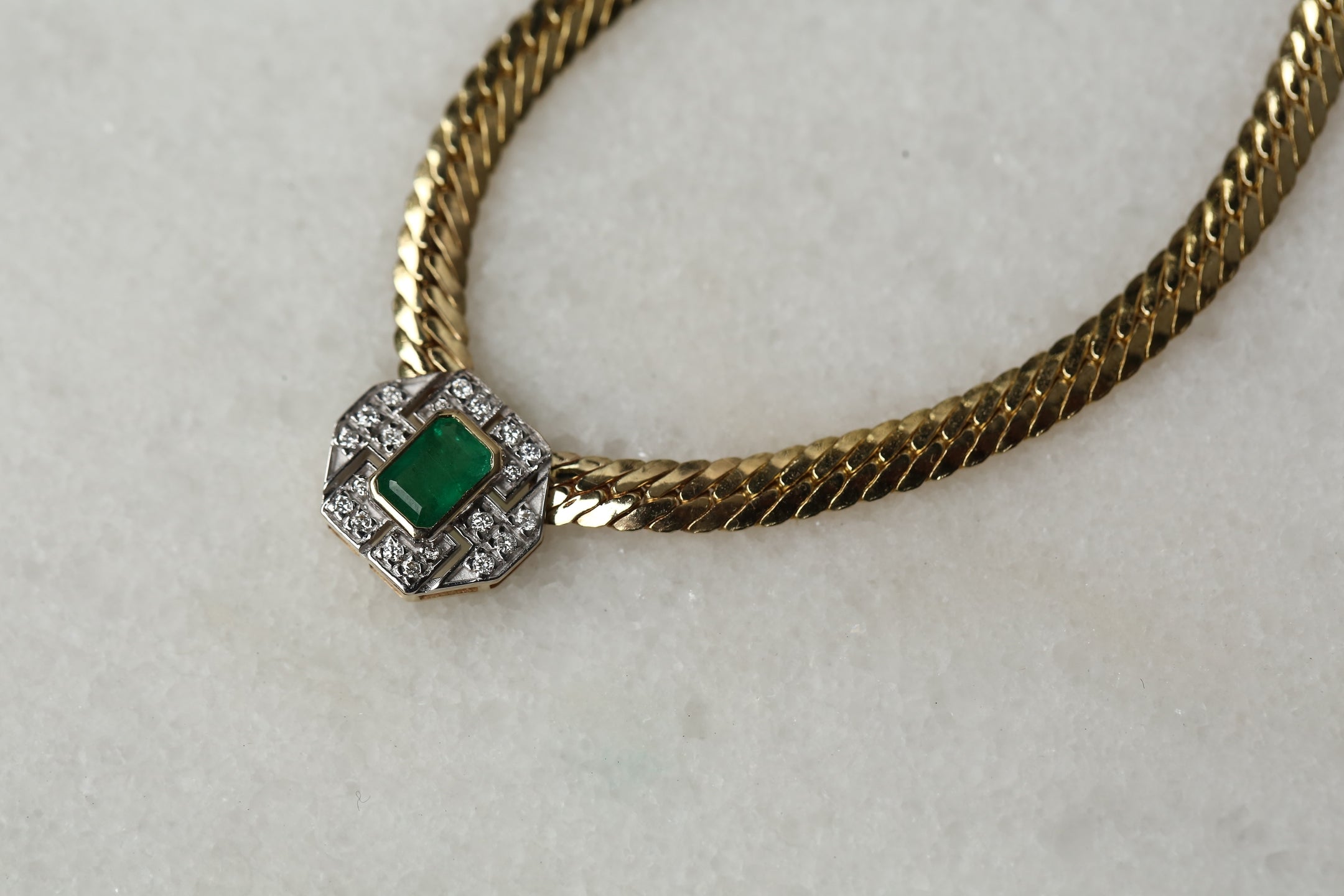 Arte Emerald Necklace