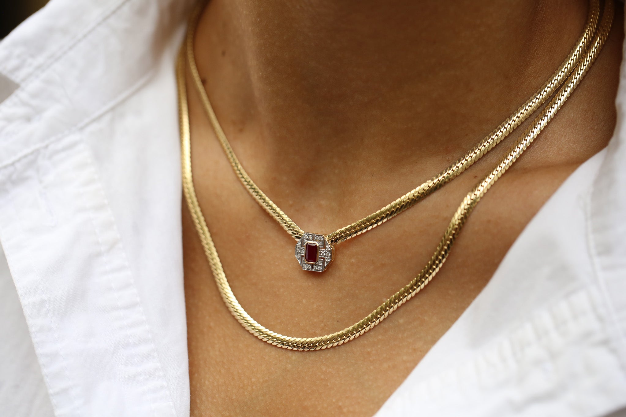 Arte Ruby Necklace