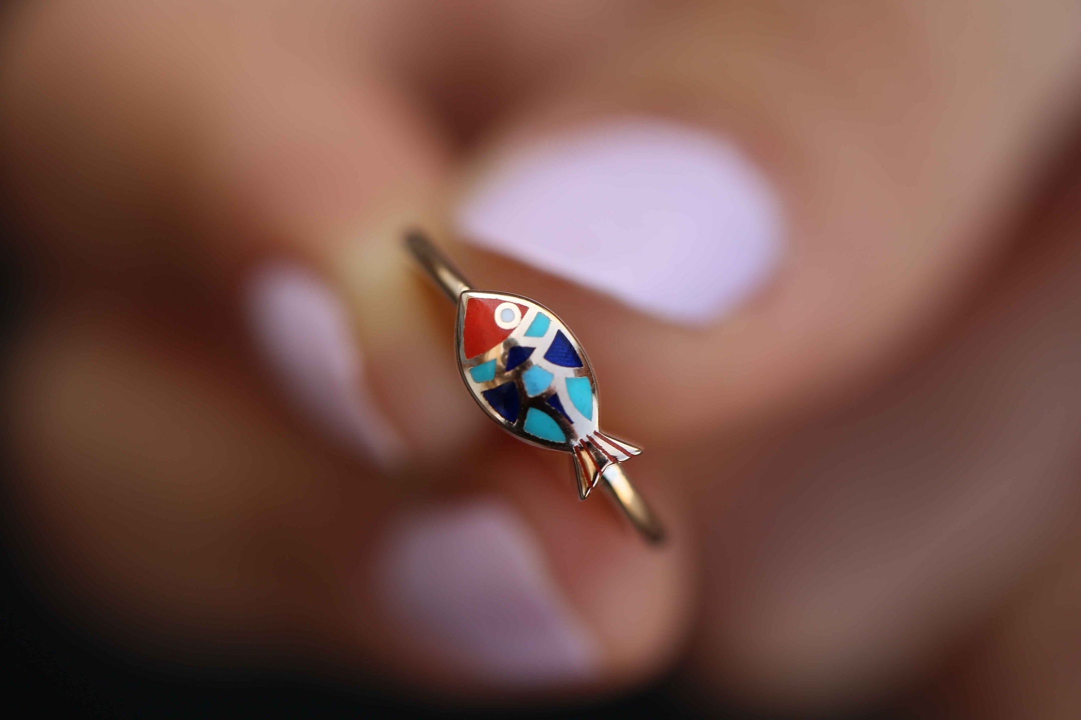 Carnival Fish Ring