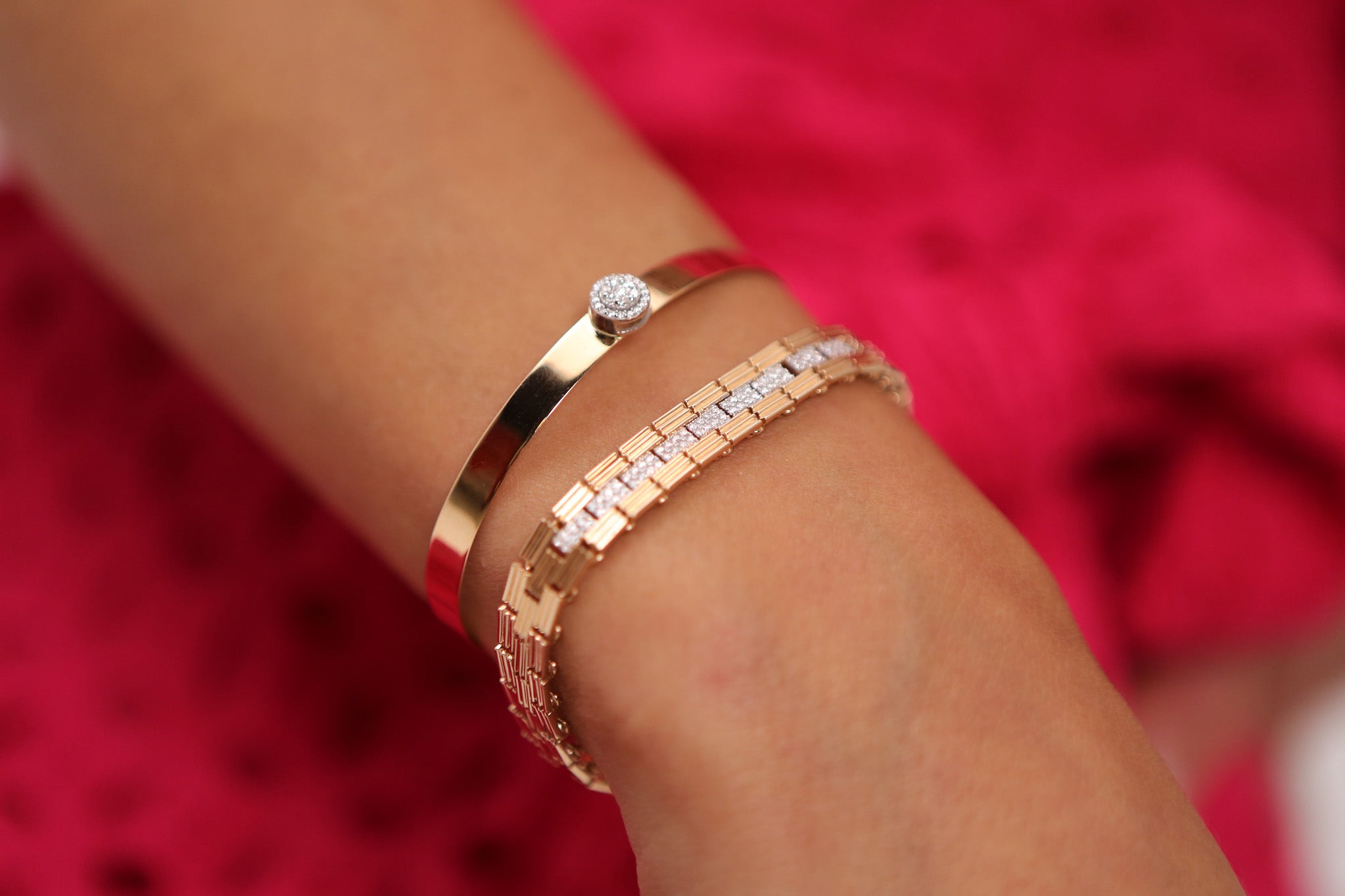 Belt Diamond Bracelet