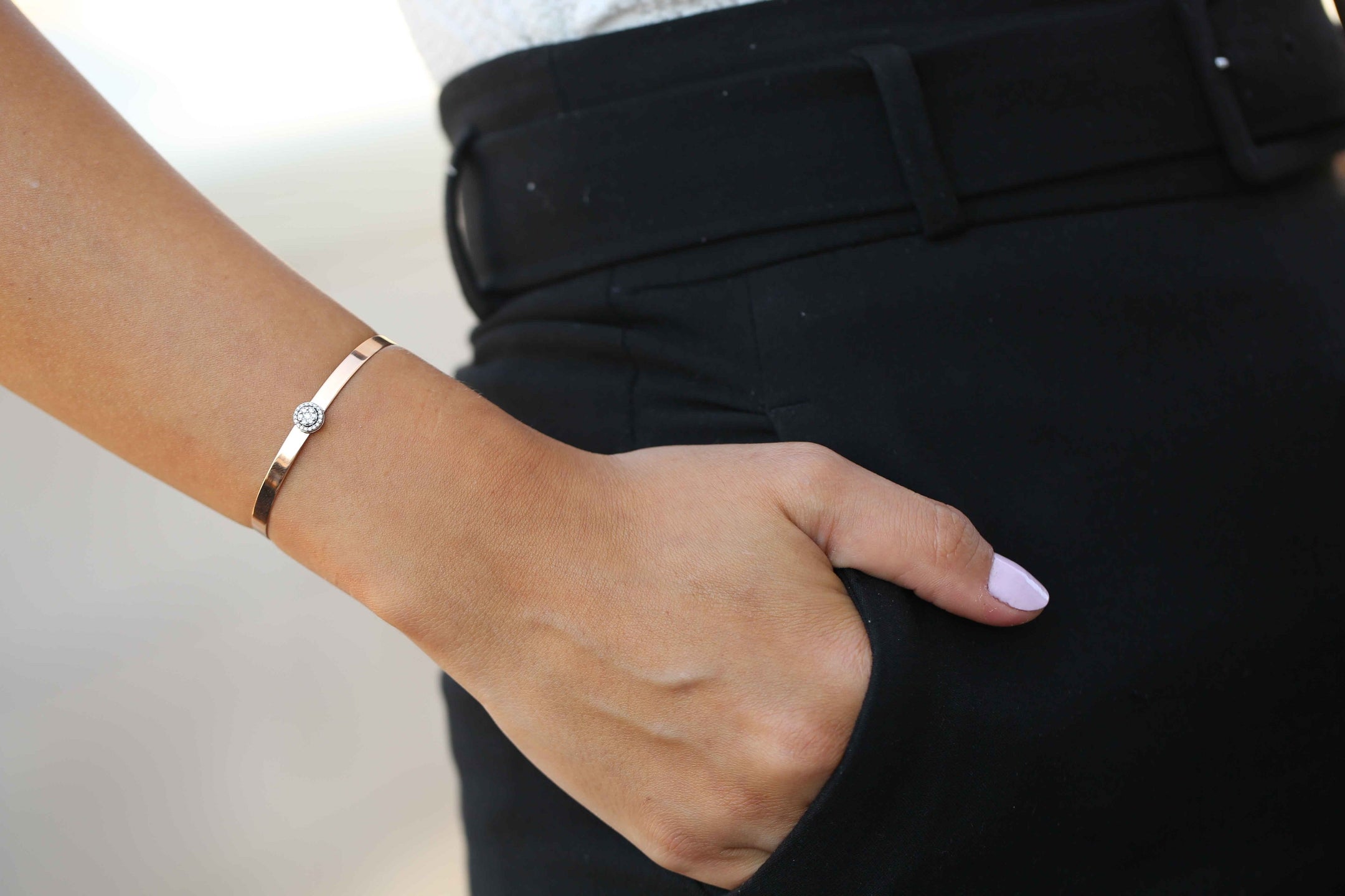 Belt Diamond Bracelet