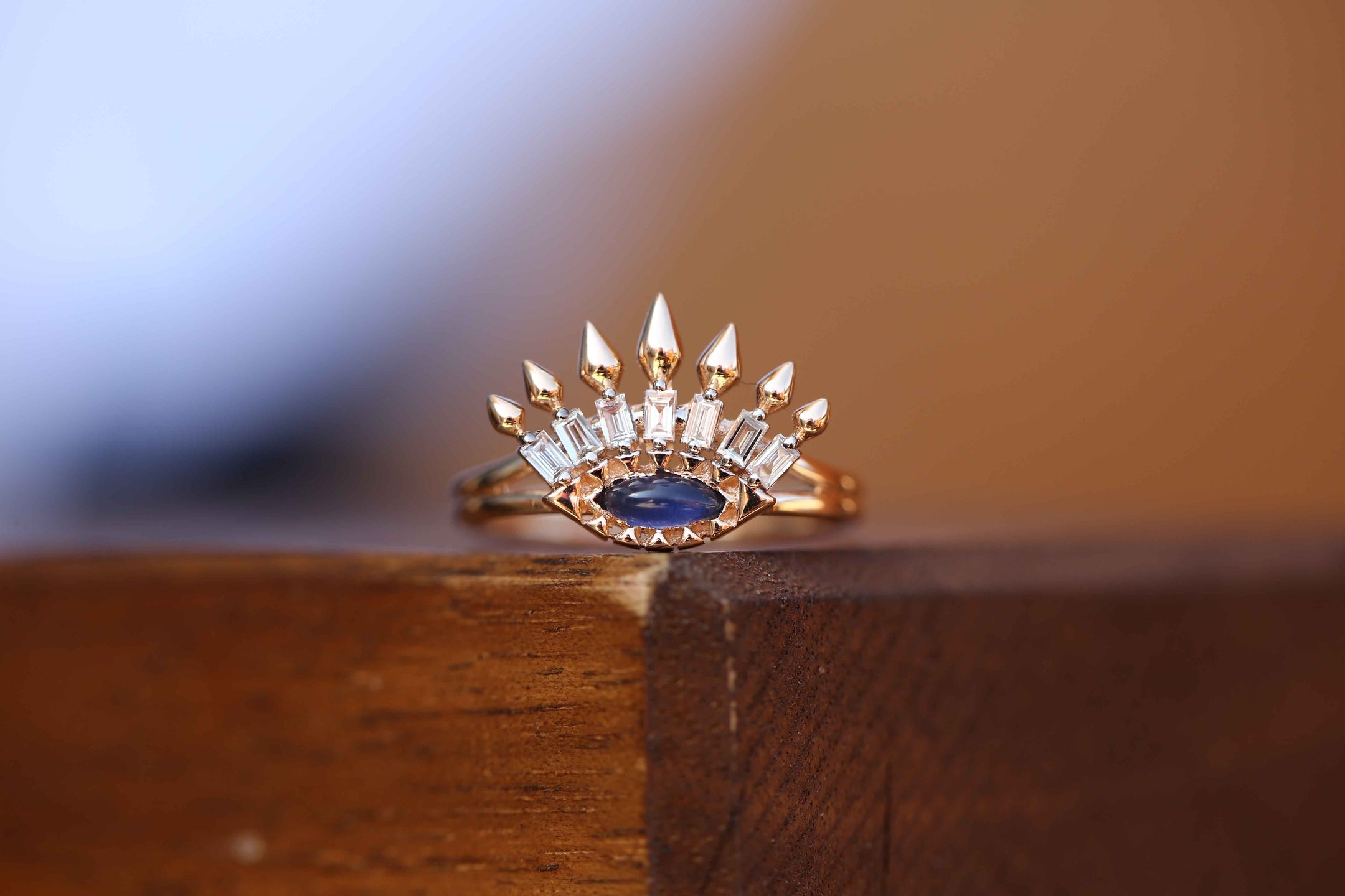 Blue Oyster Bar Ring