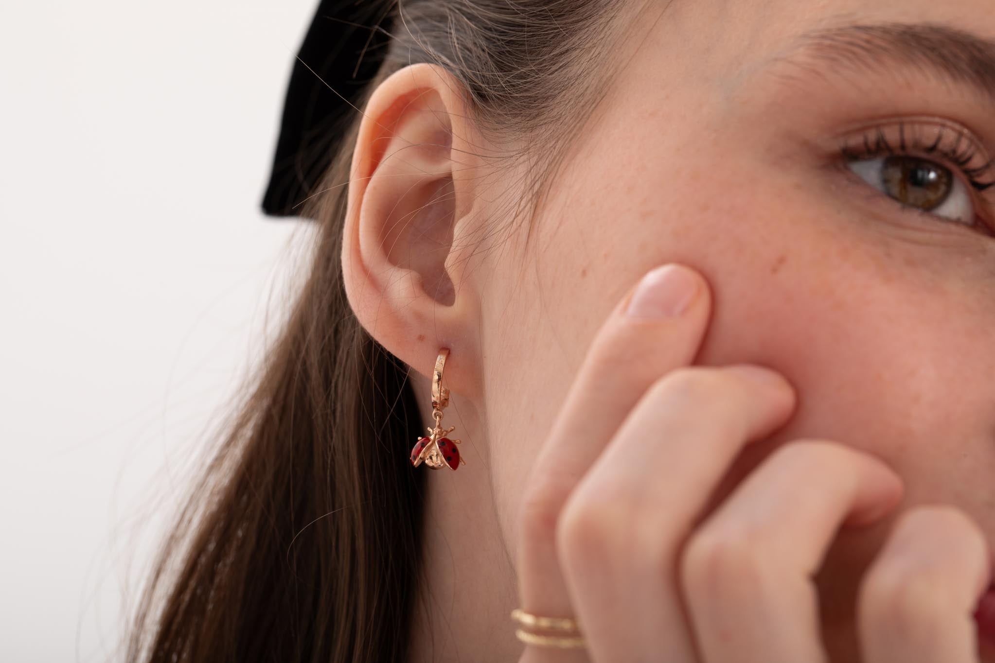 Ladybird Earrings