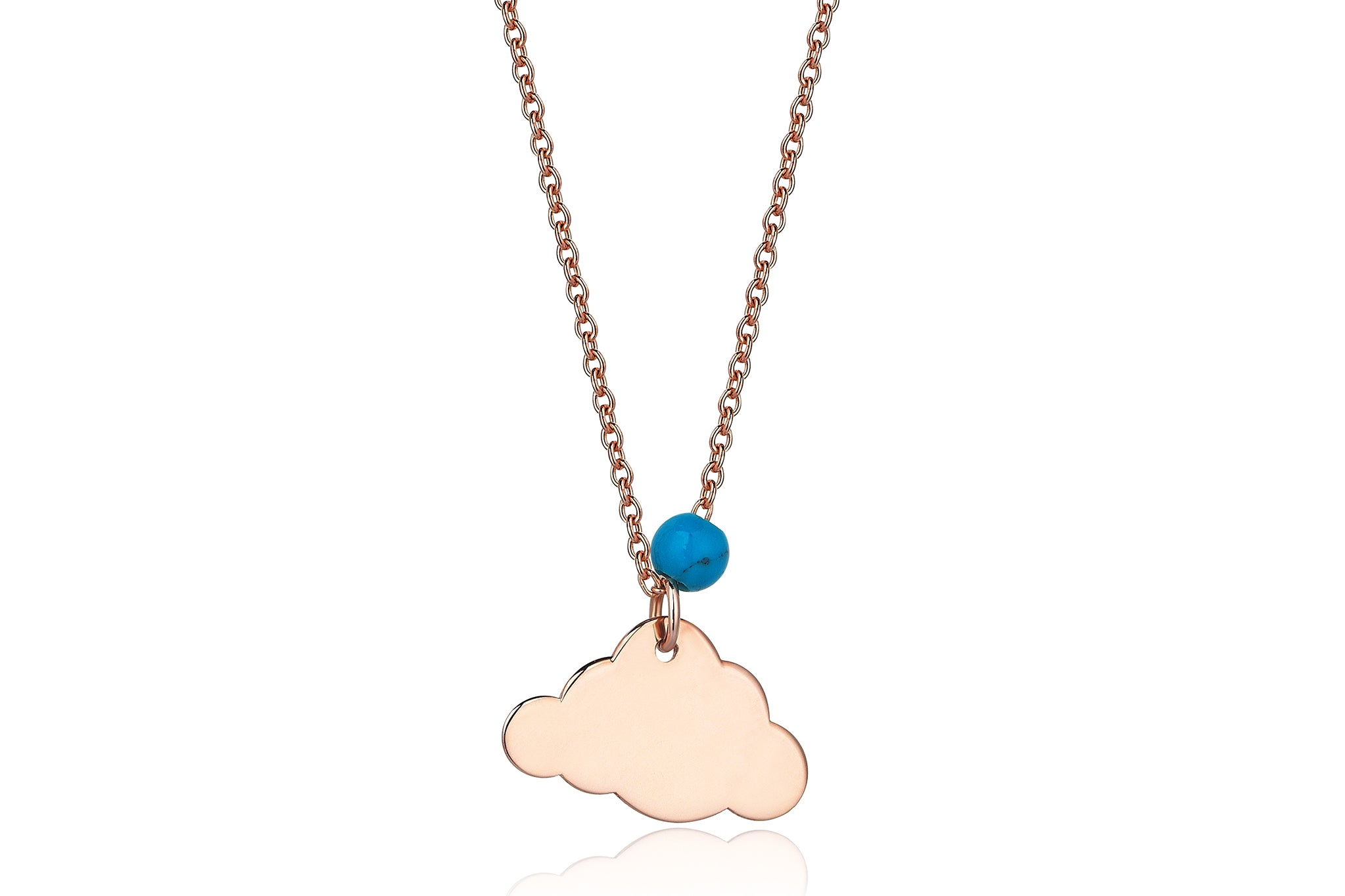 Turquoise Stone Cloud Necklace