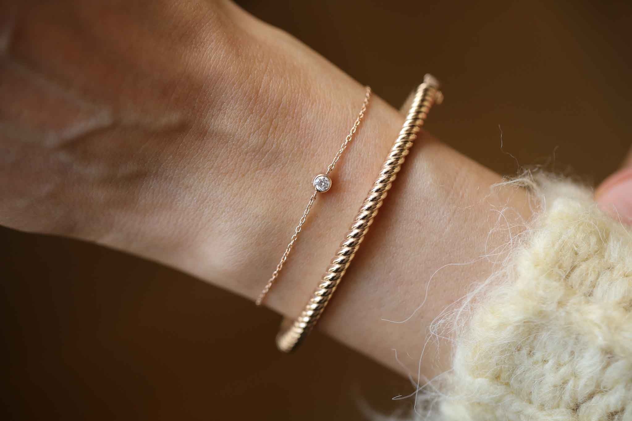 Single Stone Bracelet