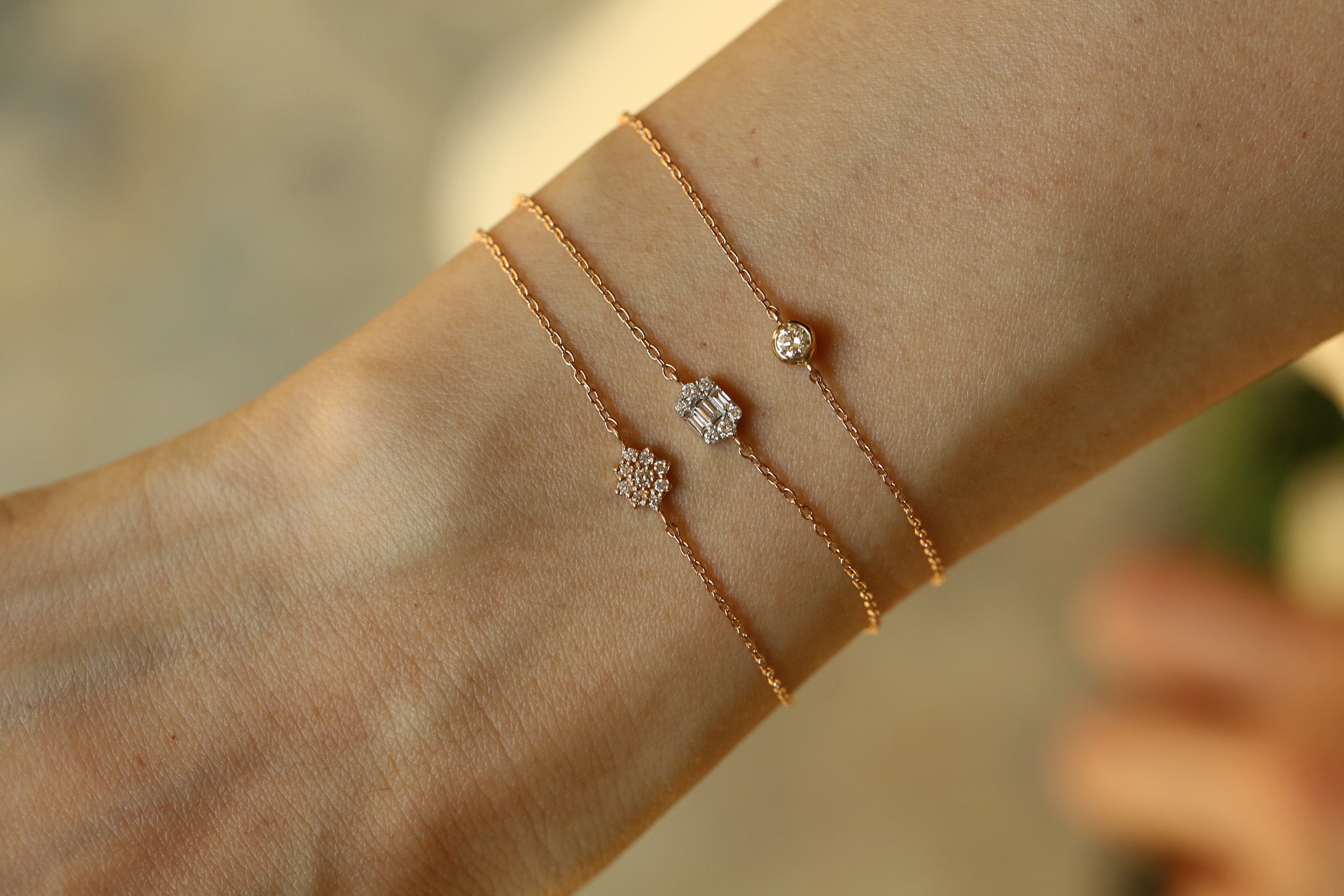 Single Stone Bracelet