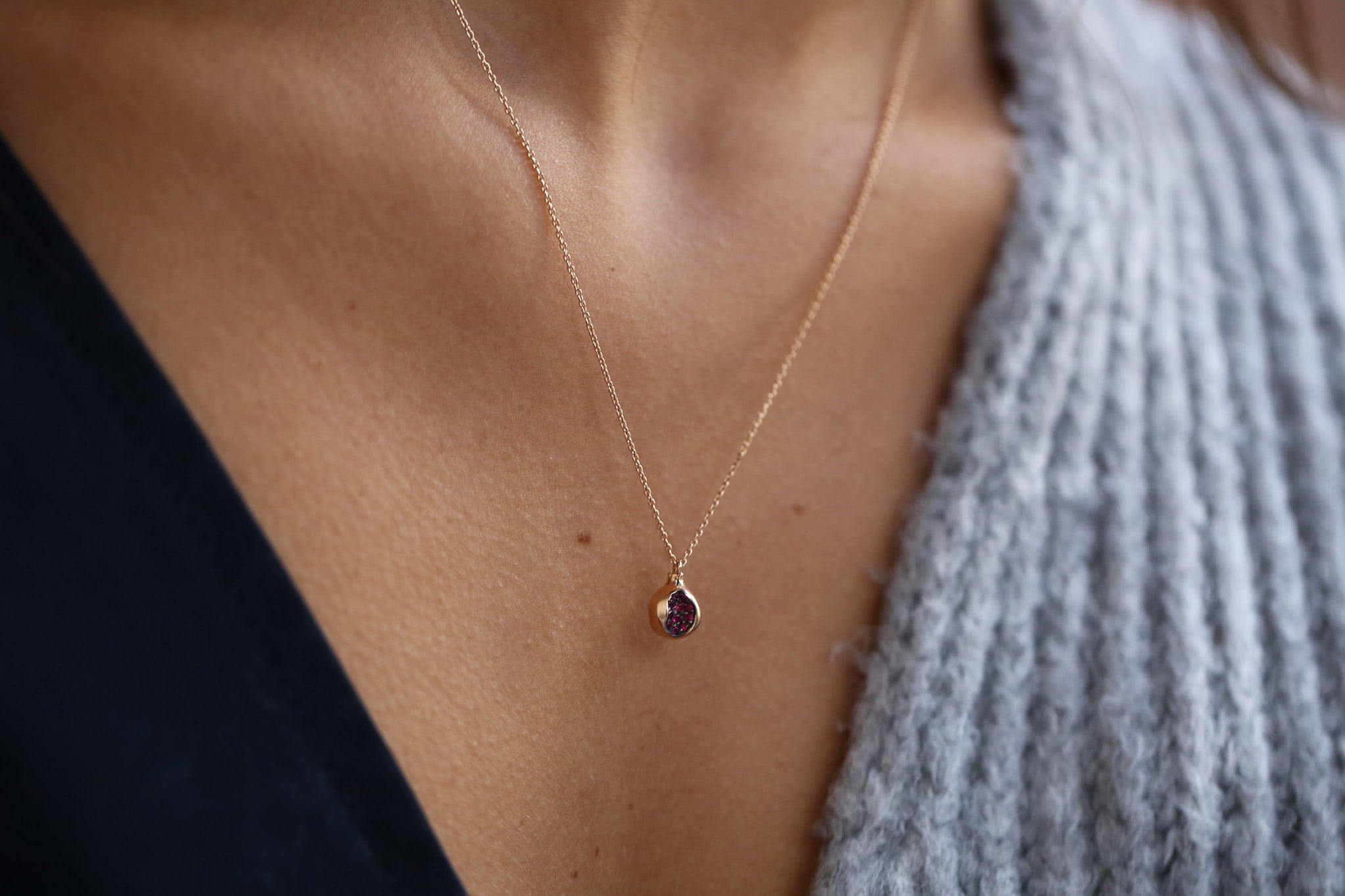 Pomegranate Necklace