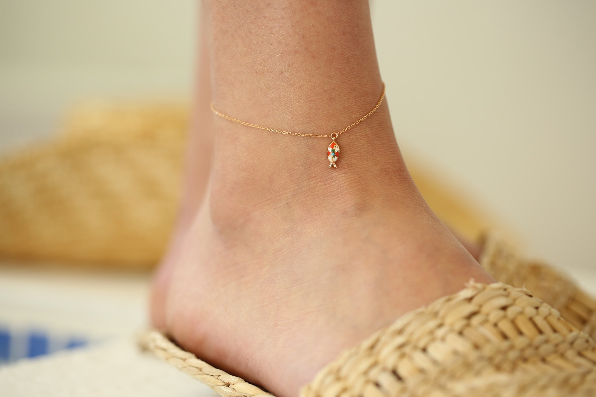Carnival Fish Anklet