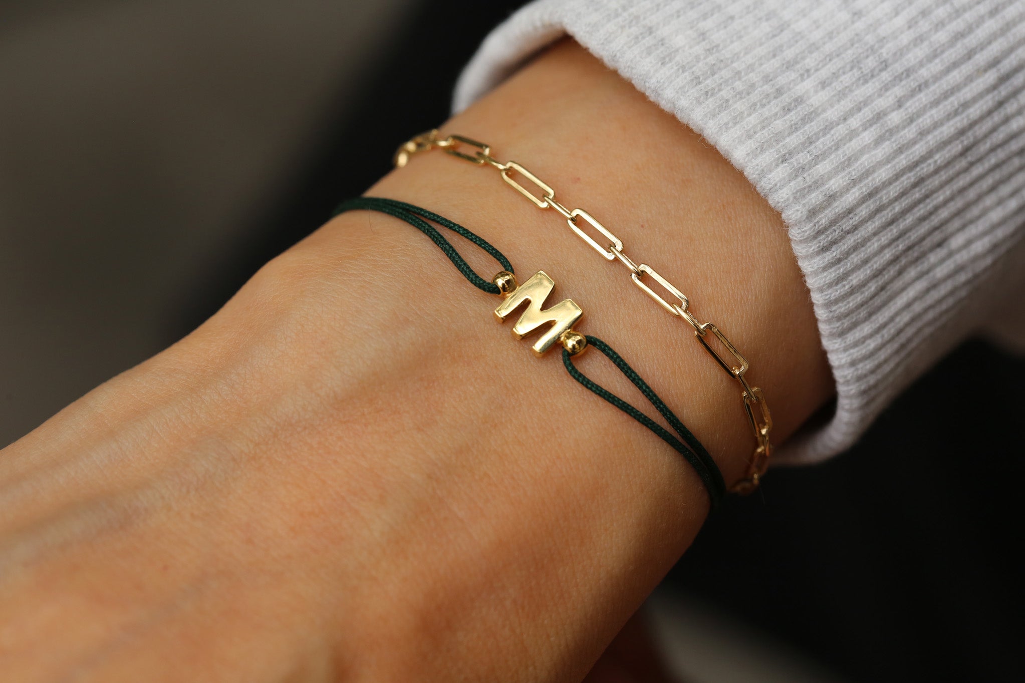 New Letter Bracelet