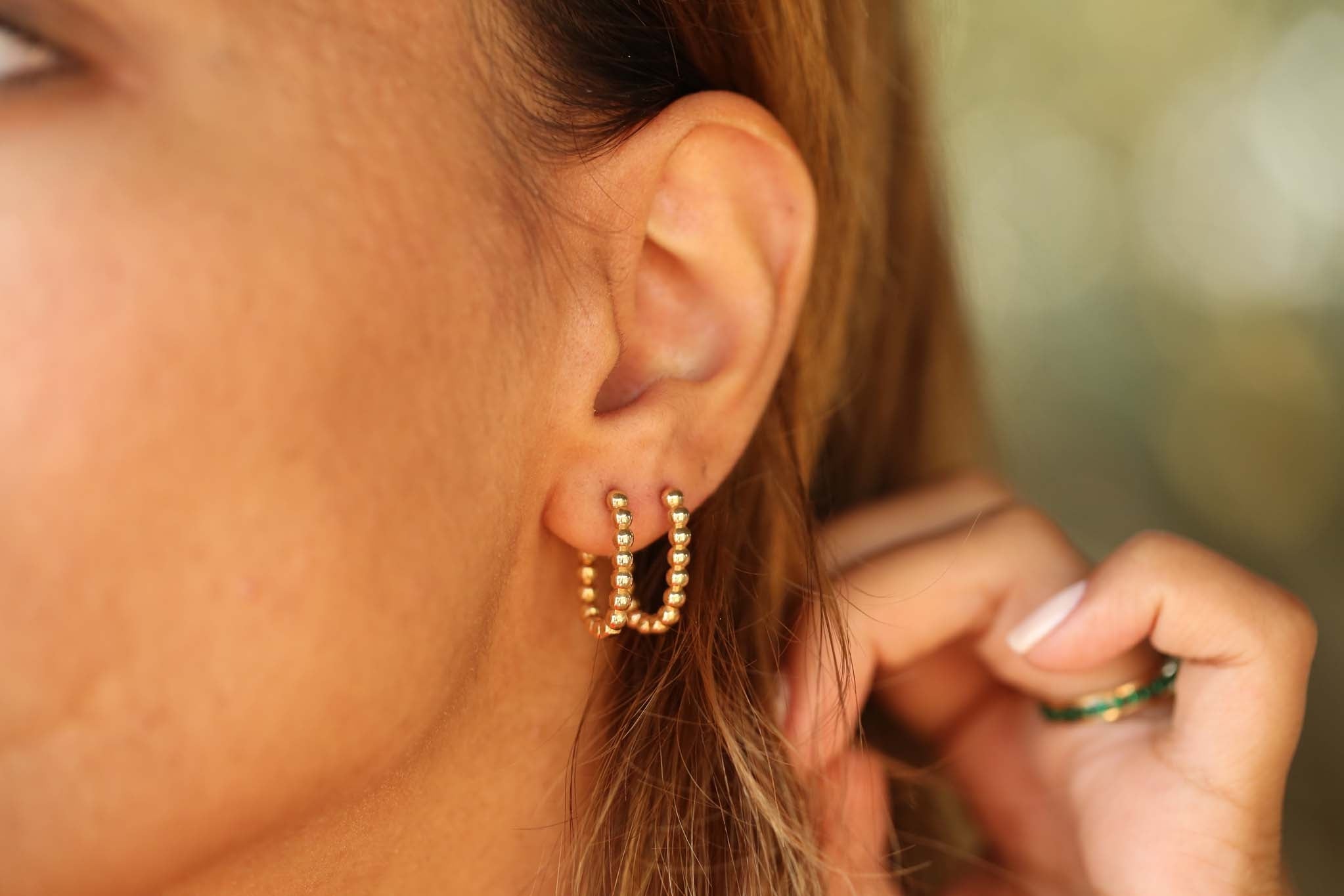 Midi Pit Earrings