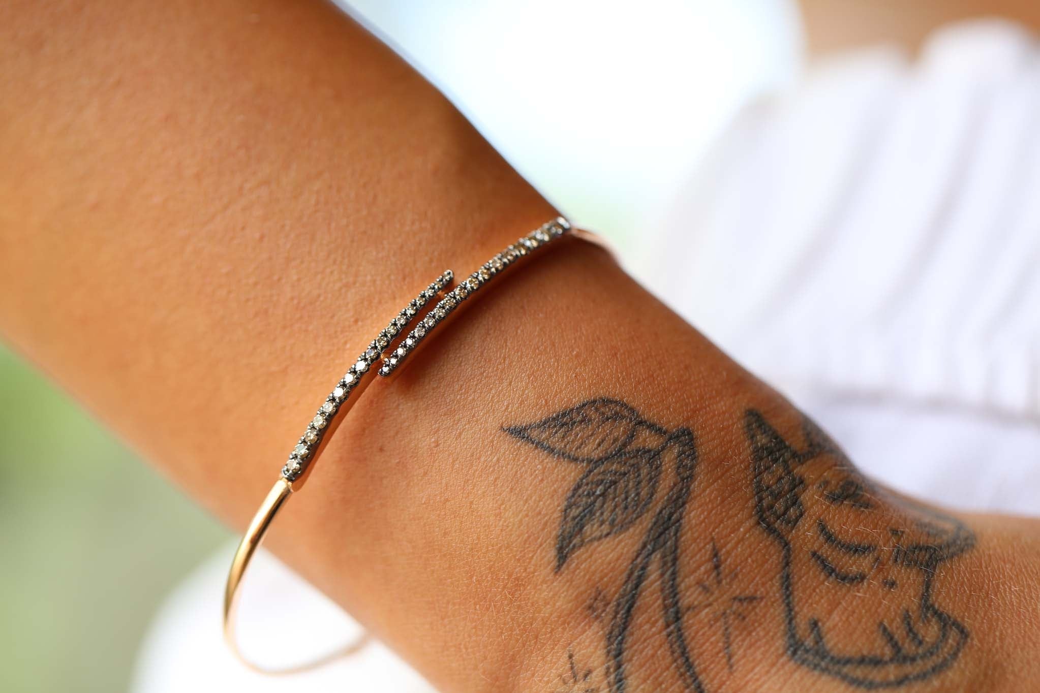 Claw Brown Bangle