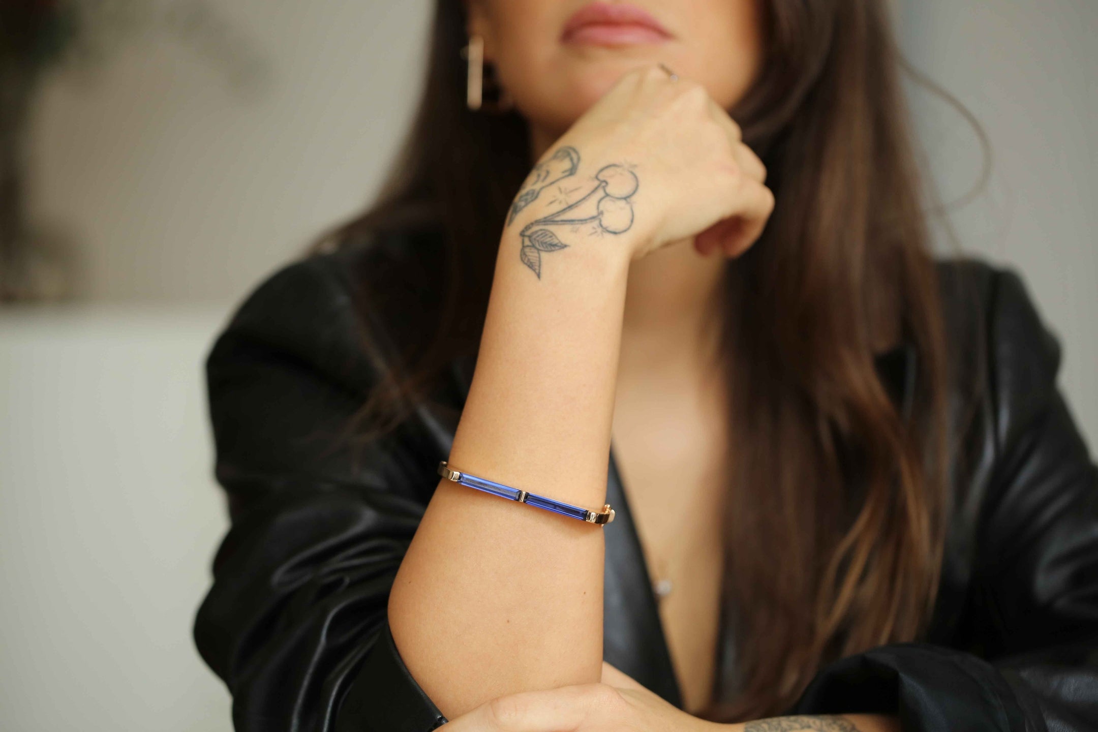 Sapphire Line Bracelet