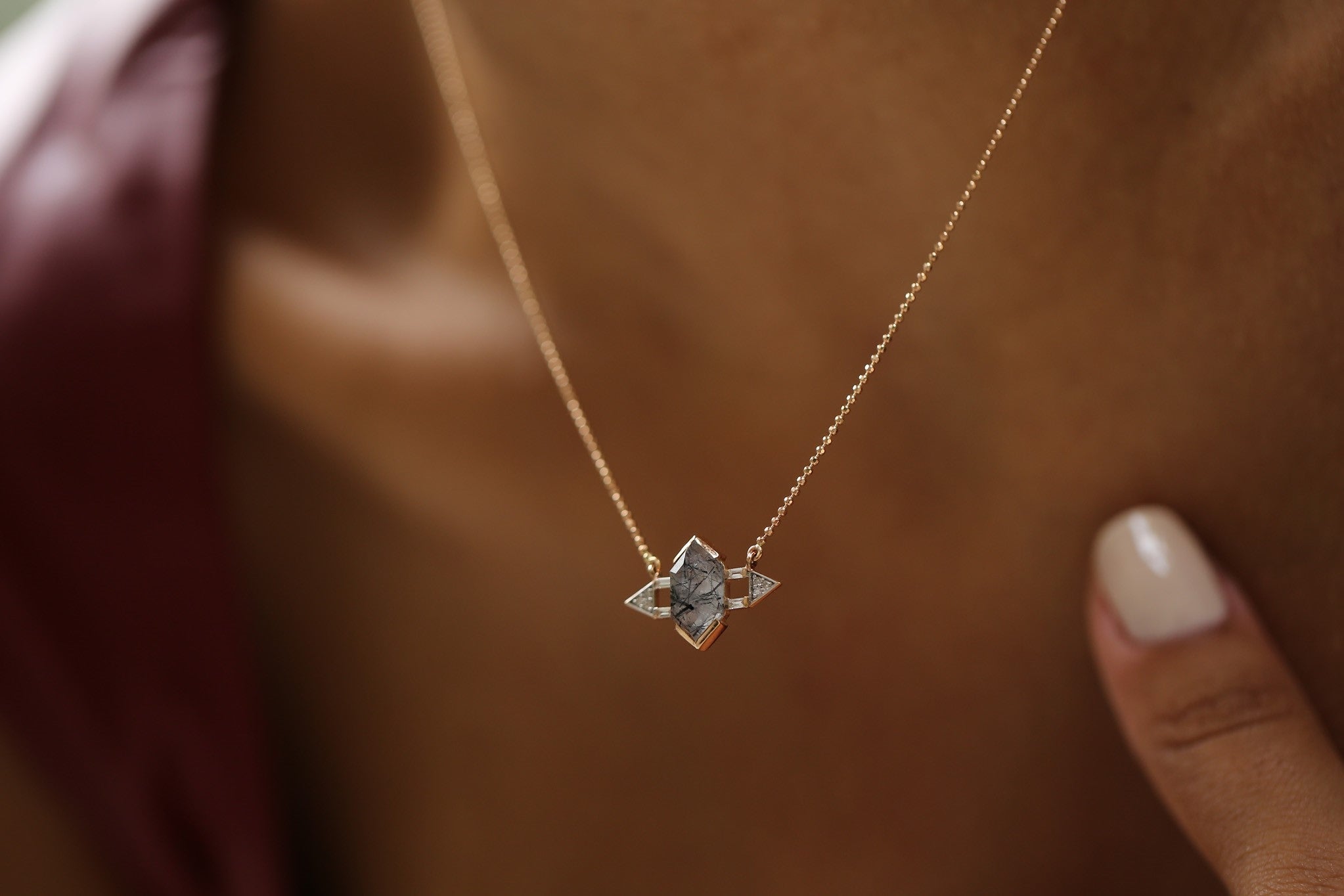 Ubuntu Quartz Necklace