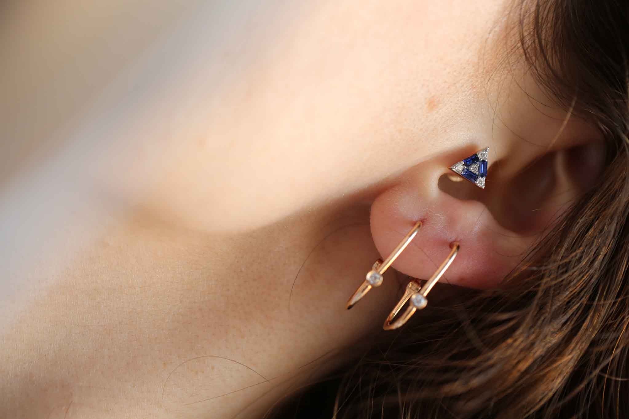 Ubuntu Sapphire Piercing