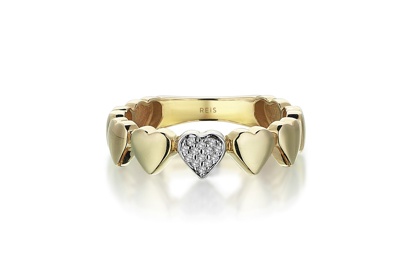 Amore Line Ring