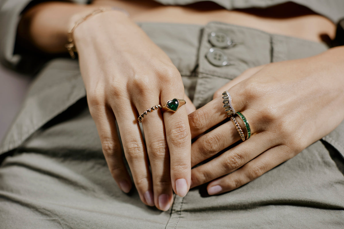 Green Book Ring