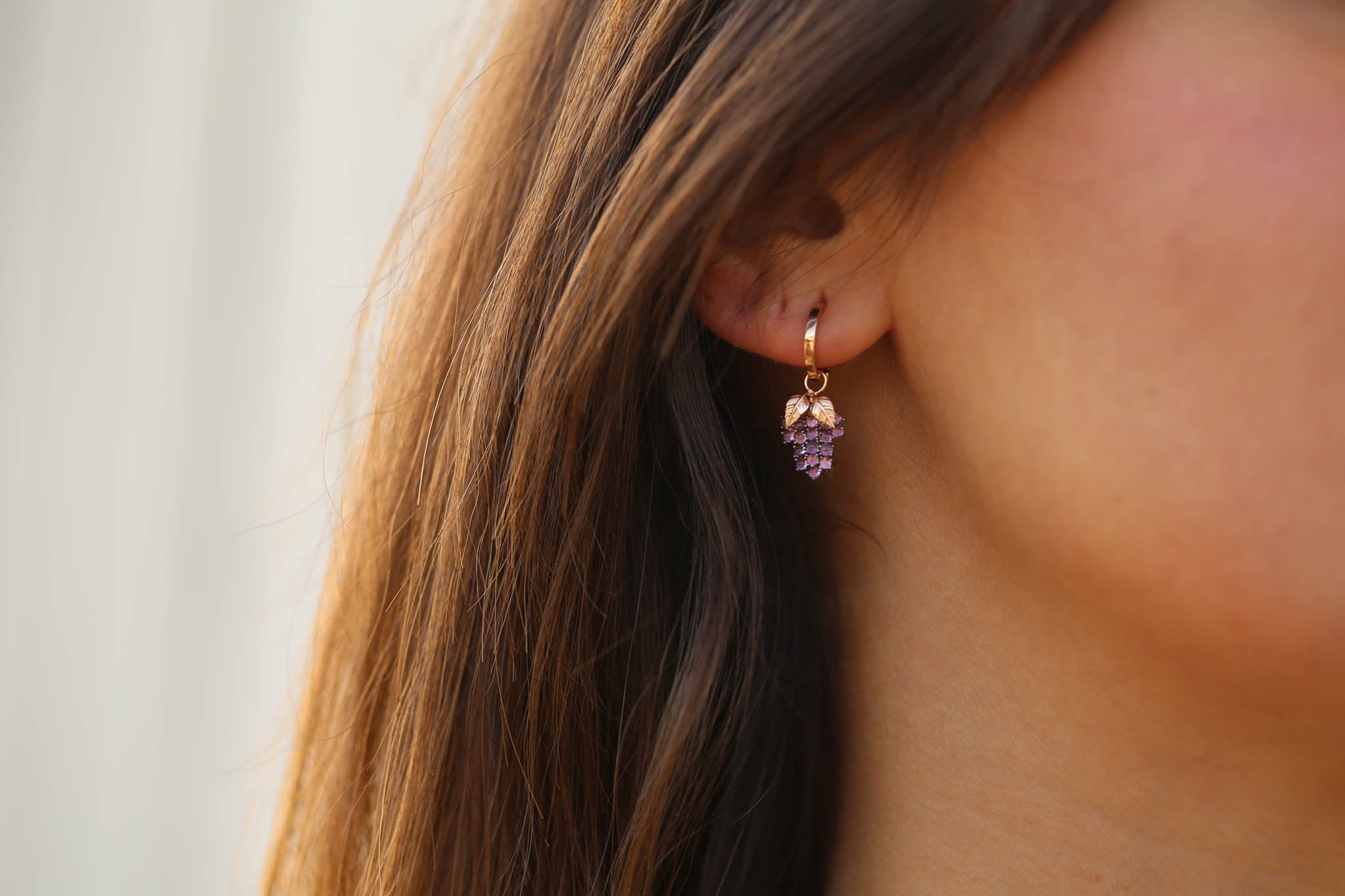 Blackberry Earrings