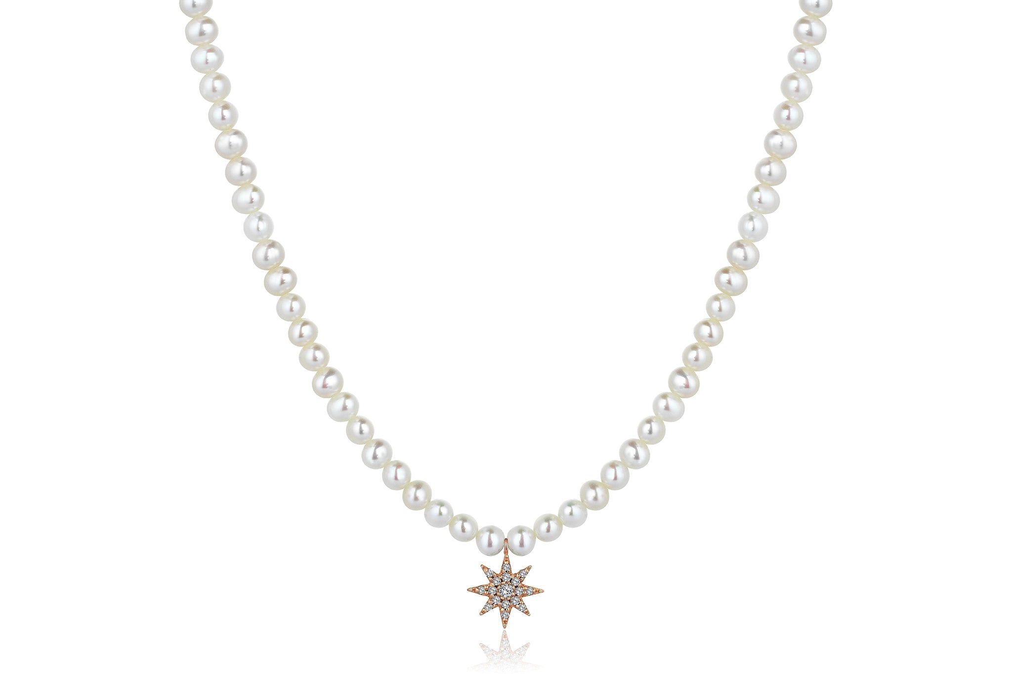 North with Pearl Necklace