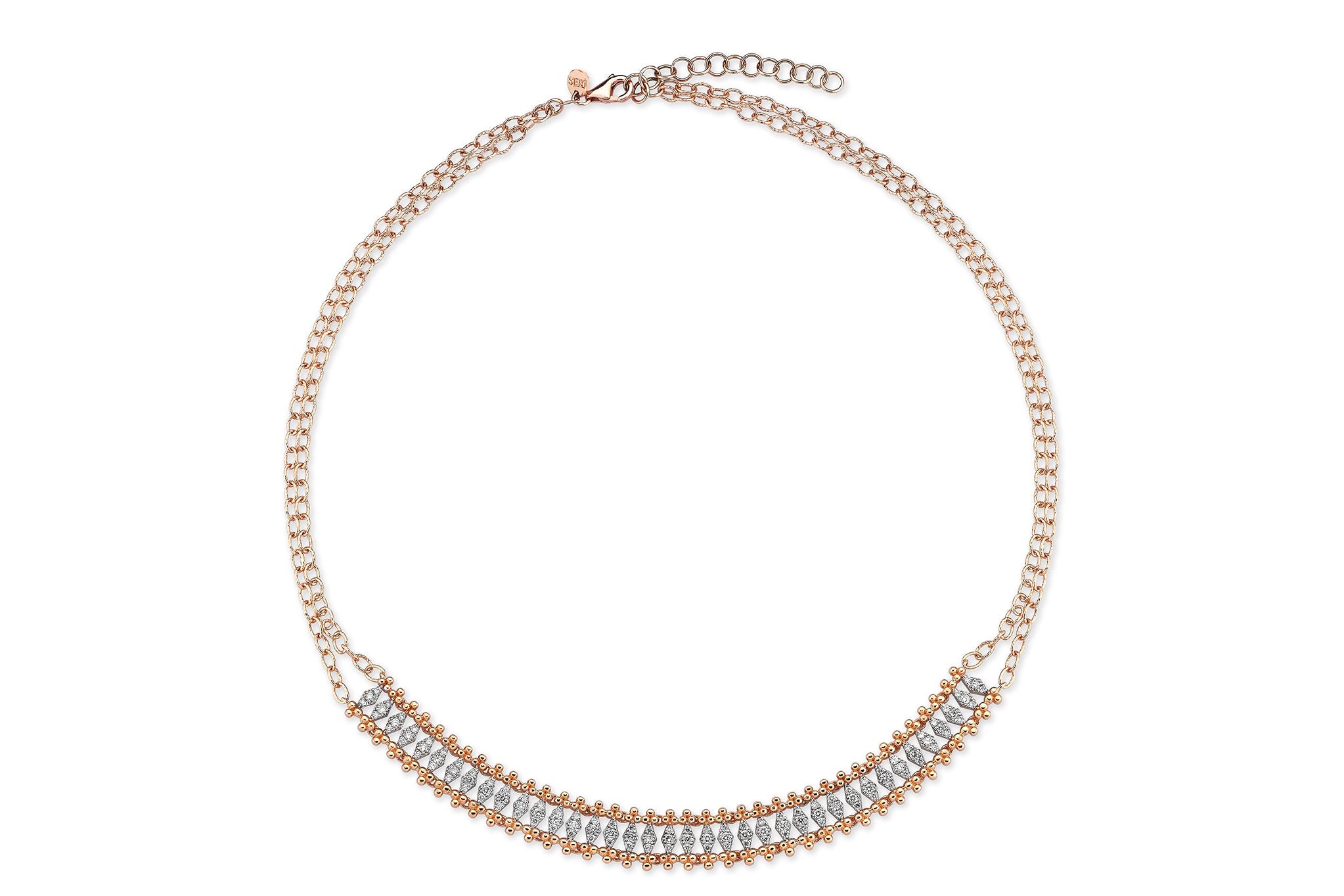 il Prosecco White Diamond Necklace